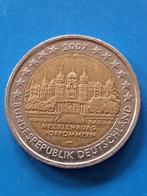 2007 D Allemagne 2 euros Mecklembourg-Poméranie occidentale, Timbres & Monnaies, Monnaies | Europe | Monnaies euro, Envoi, Allemagne