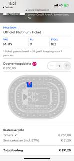 Chris brown platinum ticket te koop, Tickets en Kaartjes, Eén persoon, Juni
