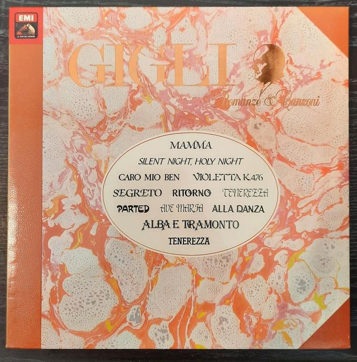 Vinyl box 3x lp Gigli romanze & canzoni 3 III, Cd's en Dvd's, Vinyl | Klassiek, Zo goed als nieuw, Ophalen of Verzenden