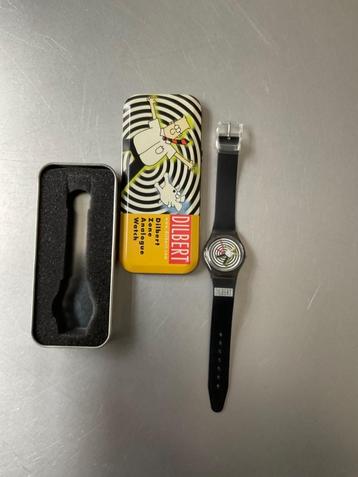 Dilbert horloge analoog vintage / gemaakt voor Wesco Limited