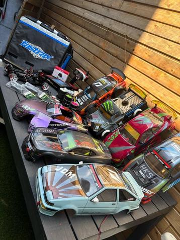Super Lot rc drift mst rmx, om te grijpen, hobbywing modelle, Hobby en Vrije tijd, Modelbouw | Radiografisch | Auto's, Elektro