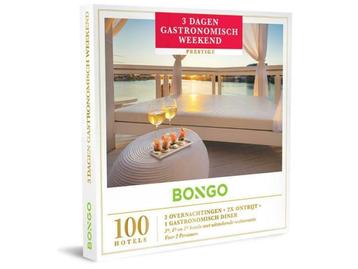 bongo 3 d  2 nachten gastronomisch weekend, Tickets & Billets
