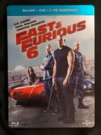 Steelbook Blu Ray Disc Fast and furious 6 - Vin Diesel, Comme neuf, Coffret, Enlèvement ou Envoi