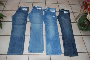 Set blauwe jeansbroeken voor heren W32 In zeer goede staat! beschikbaar voor biedingen