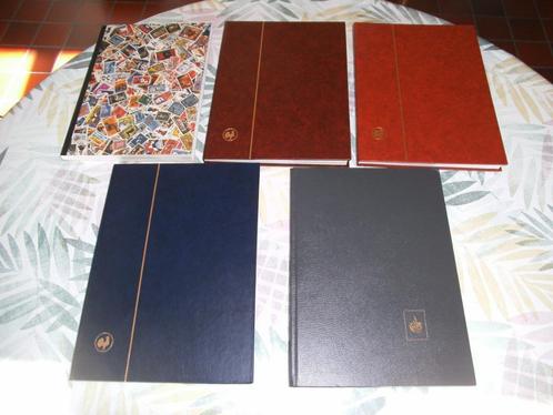 Lot van 5 insteekalbums met 3613 zegels, Postzegels en Munten, Postzegels | Volle albums en Verzamelingen, Ophalen of Verzenden