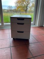 Ladenblok op wielen met slot, Huis en Inrichting, Ophalen, 50 tot 100 cm, Zo goed als nieuw, 3 of 4 laden