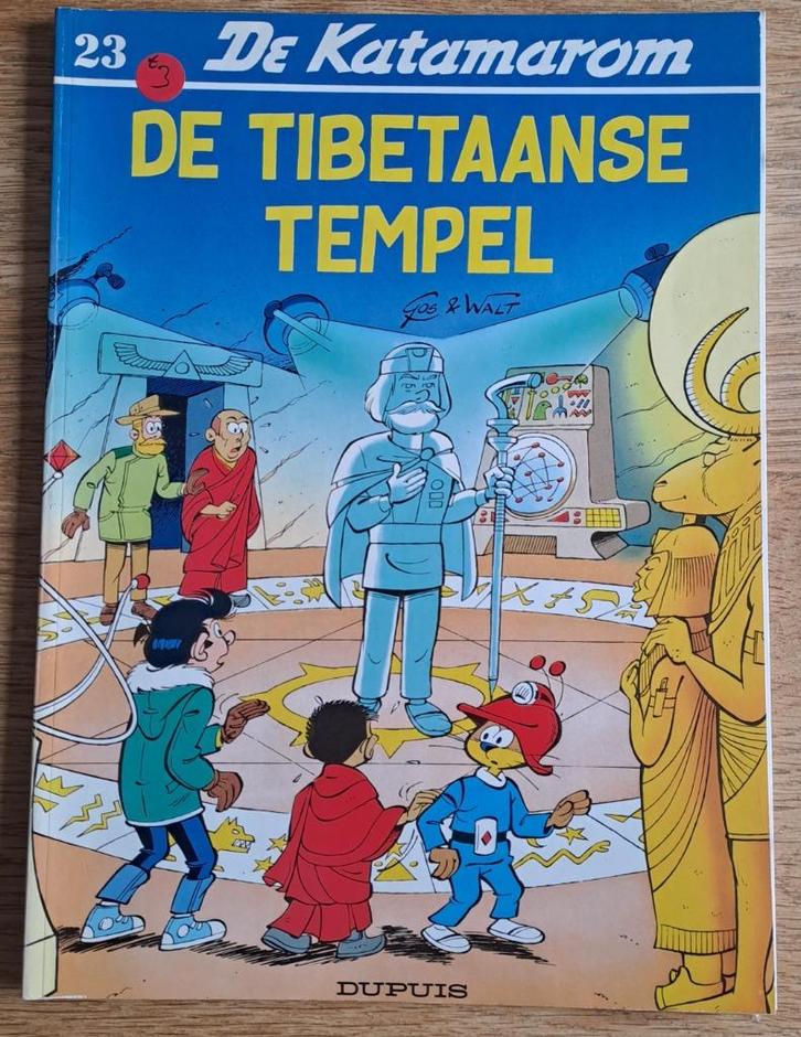 23 - De Katamarom - De Tibetaanse Tempel, Boeken, Stripverhalen, Gelezen, Eén stripboek, Ophalen of Verzenden