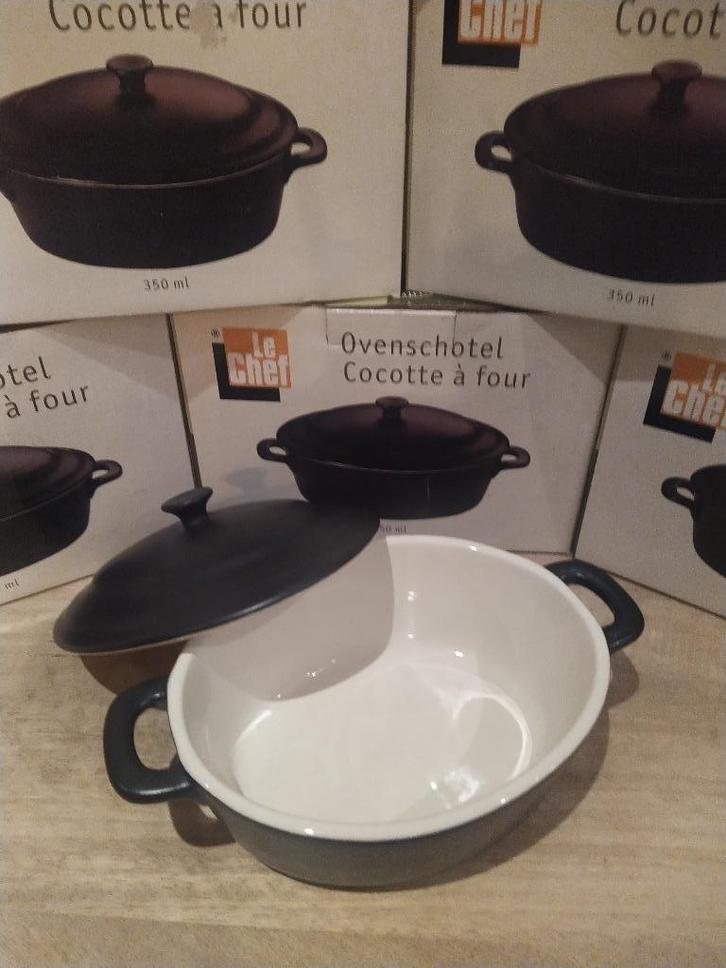 Hele mooie stoofpotjes / ovenschotel |6 stuks|, Huis en Inrichting, Keuken | Potten en Pannen, Zo goed als nieuw, Overige typen