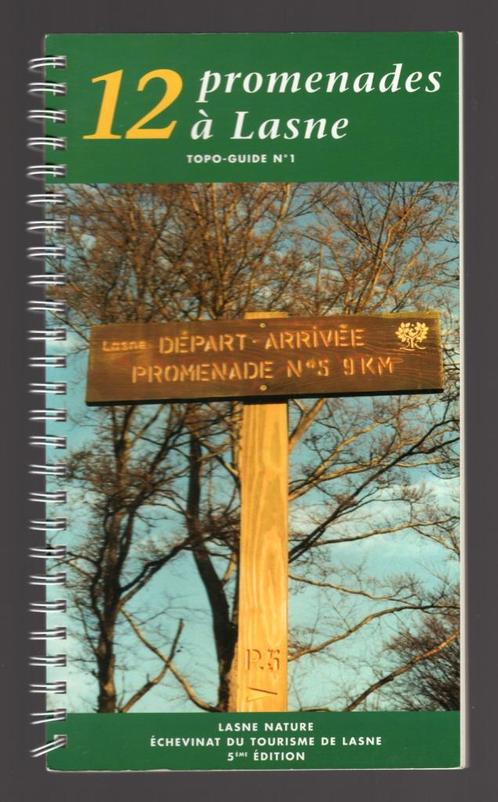 26 wandelingen in Lasne - 2 stevige topogids in Frans alleen, Boeken, Sportboeken, Zo goed als nieuw, Overige sporten, Ophalen