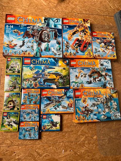 Set lego chima volledig , ook apart, Kinderen en Baby's, Speelgoed | Duplo en Lego, Zo goed als nieuw, Lego, Ophalen of Verzenden