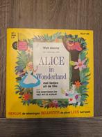 Single + boekje Alice in wonderland Disney, Cd's en Dvd's, Vinyl | Kinderen en Jeugd, Gebruikt, Ophalen of Verzenden