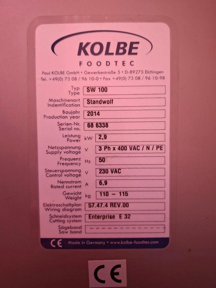 Hachoir boucherie Kolbe HP32, Articles professionnels, Horeca | Équipement de cuisine, Boulangerie et Boucherie, Neuf, sans emballage