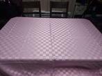Tafelkleed, glanzend roze. Nieuwstaat, Enlèvement, Comme neuf, Rose, Nappe ou Toile cirée
