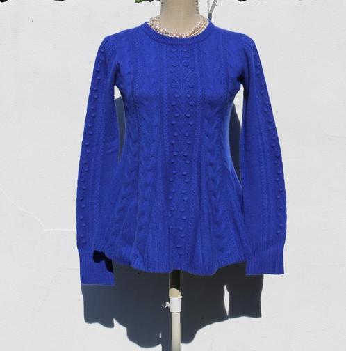 Sublisime trui van kasjmier High Everyday Couture M, Kleding | Dames, Truien en Vesten, Nieuw, Maat 38/40 (M), Blauw, Ophalen of Verzenden