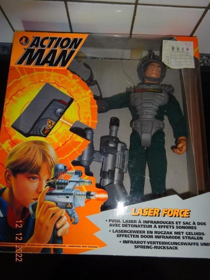 Hasbro Action Man Laser Force Action Man VINTAGE* 1994, Kinderen en Baby's, Speelgoed | Actiefiguren, Ophalen of Verzenden