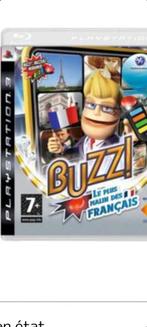 Jeu Ps3 Buzz le plus malin du Français, Consoles de jeu & Jeux vidéo, Puzzle et Éducatif, Utilisé, Enlèvement ou Envoi, À partir de 7 ans