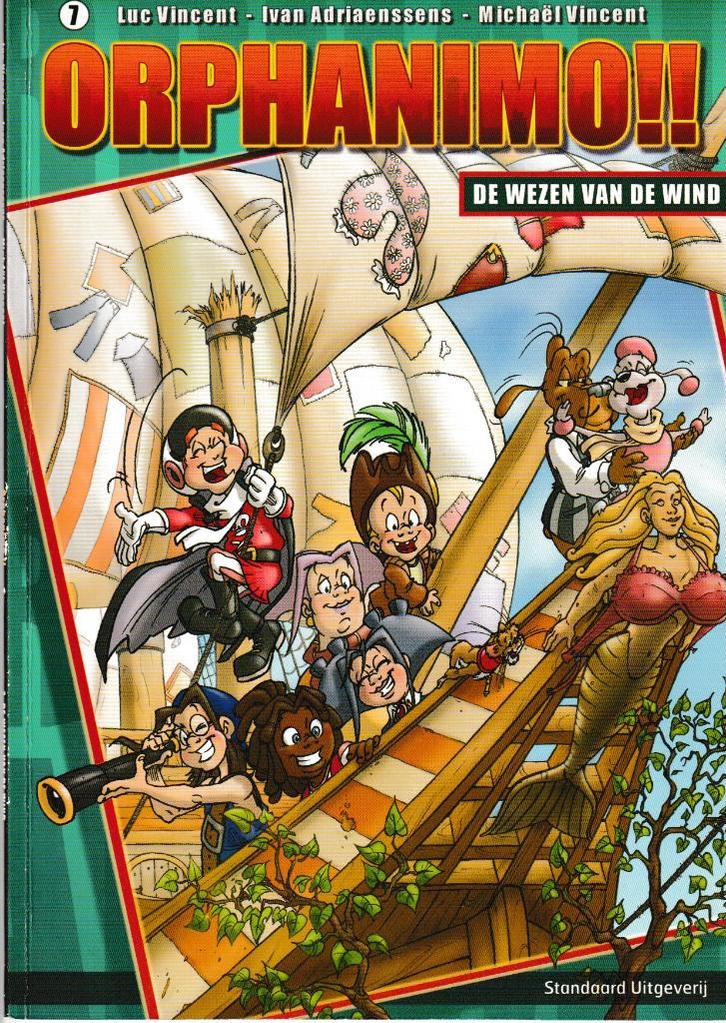 Strip : "Orphanimo nr. 7 - de wezen van de wind"., Boeken, Stripverhalen, Verzenden
