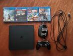 PlayStation 4 – 1TB – met 4 spellen, Games en Spelcomputers, Games | Sony PlayStation 4, Ophalen, Zo goed als nieuw