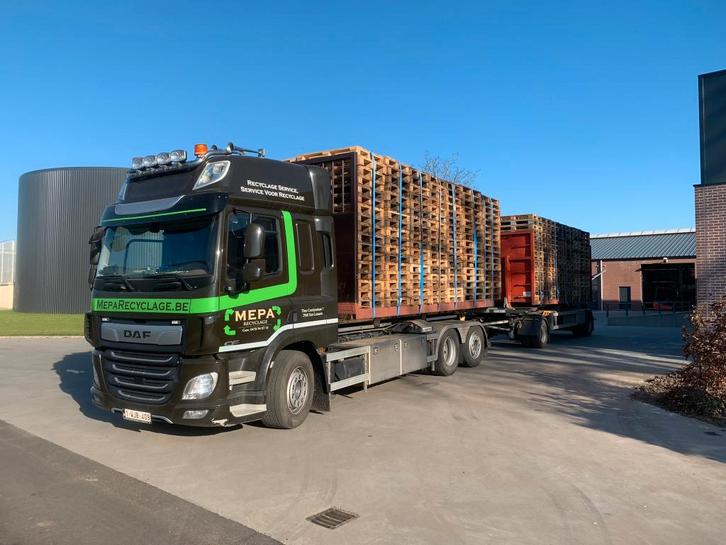 EUR paletten, houten paletten.️, Doe-het-zelf en Bouw, Hout en Planken, Gebruikt, Pallet, Overige houtsoorten, Ophalen