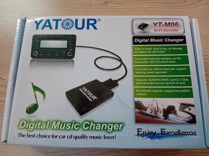 Yatour YTM06-RD4 – Adaptateur USB/SD/AUX pour autoradio RD4, Auto diversen, Autoradio's, Zo goed als nieuw, Ophalen of Verzenden