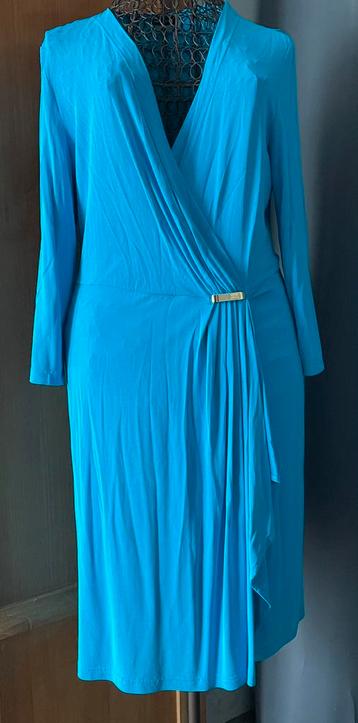 Caroline Biss 40 Nieuw Charmante Turquoise jurk