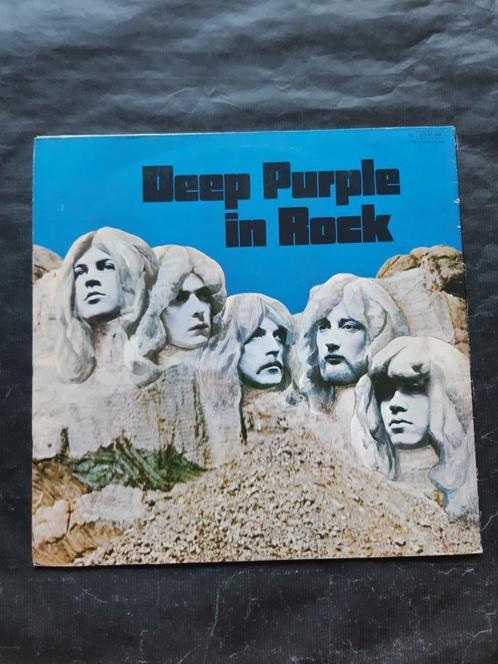 DEEP PURPLE "In Rock" classic rock LP (1970) IZGS, Cd's en Dvd's, Vinyl | Hardrock en Metal, Gebruikt, Verzenden