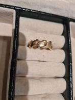 14 karaat gouden ring, Bijoux, Sacs & Beauté, Bagues, Comme neuf, Enlèvement ou Envoi