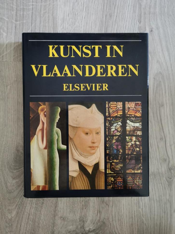 Kunst in Vlaanderen - Elsevier, Boeken, Kunst en Cultuur | Beeldend, Gelezen, Schilder- en Tekenkunst, Ophalen of Verzenden