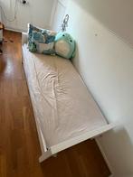 Eenpersoonsbed met uitschuif bed, Ophalen, Eenpersoons, Hout, 100 cm