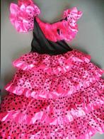 Verkleedkledij Spaanse danseres 8 jaar, Enlèvement ou Envoi, Comme neuf, 122 à 128, Fille