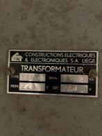 Scheidingstranfo / veiligheidstransfo 220V-220V 2550 VA, Ophalen, Gebruikt