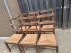 stoelen eetkamer, Huis en Inrichting, Ophalen, Gebruikt, Bruin, Riet of Rotan
