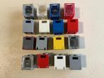 Lego containers 16 stuks / 188-4, Enlèvement ou Envoi, Utilisé, Briques en vrac, Lego