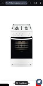 Gasfornuis zanussi, Elektronische apparatuur, Fornuizen, Ophalen, Gebruikt, 4 kookzones, Gas