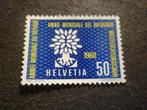 Zwitserland/Suisse 1960 Mi 694** Postfris/Neuf, Postzegels en Munten, Postzegels | Europa | Zwitserland, Verzenden