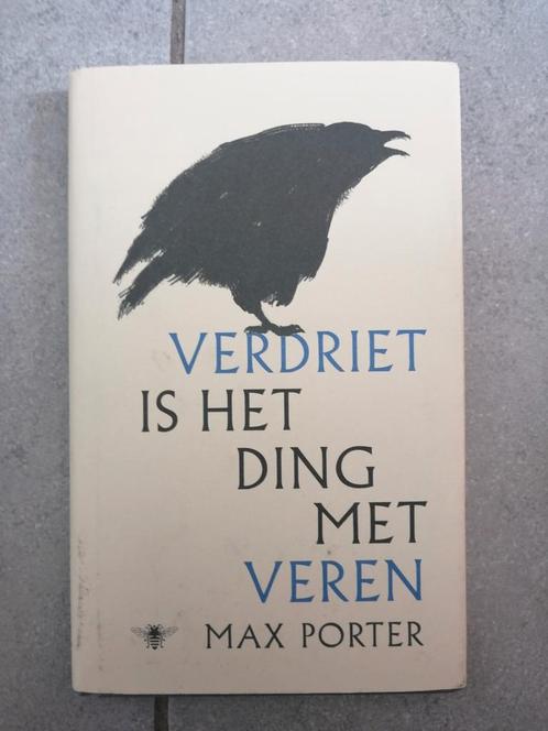 Max Porter - Verdriet is het ding met veren, Boeken, Literatuur, Zo goed als nieuw, Ophalen of Verzenden
