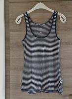 Top H&M rayé bleu gris taille M, Kleding | Dames, Topjes, Ophalen of Verzenden, Gedragen, Maat 38/40 (M), Blauw