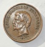 Medaille van Louis-Napoléon Bonaparte uit de volks van 1851, Verzenden, Brons
