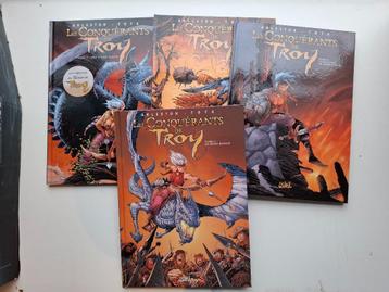 LES CONQUERANTS DE TROY TOMES 1 à 4 SERIE COMPLETE EO/REED beschikbaar voor biedingen