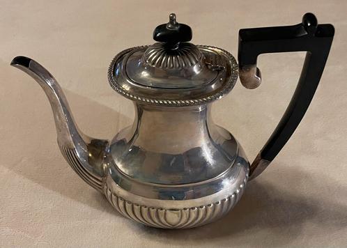 Zilverkleurige metalen kruik - Empire Style/Art Deco, Antiek en Kunst, Antiek | Zilver en Goud, Zilver, Ophalen