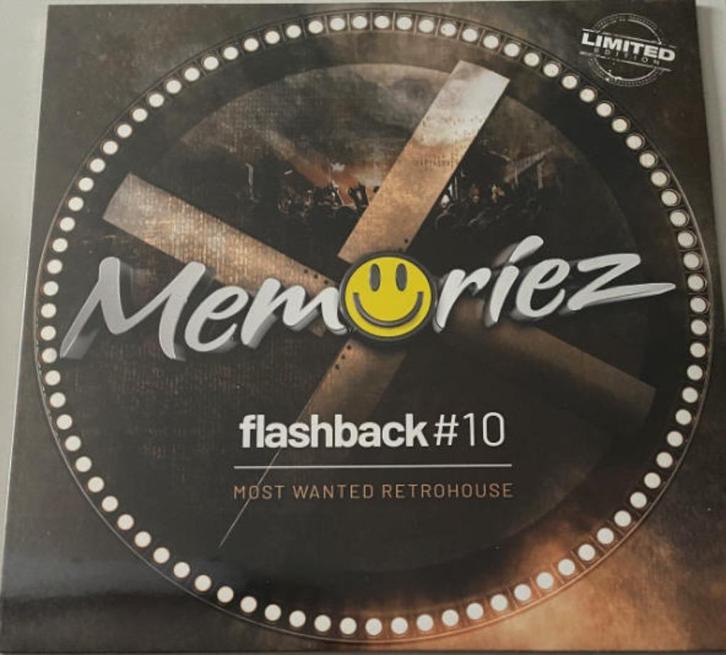 Memoriez Flashback #10 - Most Wanted Retrohouse, Cd's en Dvd's, Vinyl | Dance en House, Nieuw in verpakking, Techno of Trance