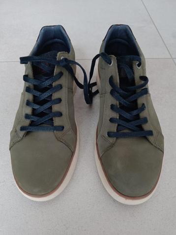 Bullboxer kaki geklede sportschoen maat 41. 1x gedragen! beschikbaar voor biedingen