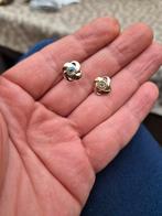 Antieke zilverkleurige bloem oorbellen, Enlèvement ou Envoi