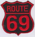 Route 69 stoffen opstrijk patch embleem #4, Motos, Accessoires | Autre, Neuf
