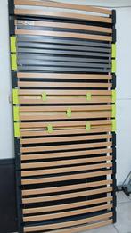 Lit sommier sur pieds Leyskens 90x200cm, Ophalen, Gebruikt, Bedbodem