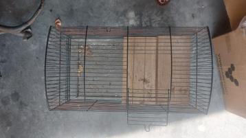 Cage à gerbille, verre et métal, cage à hamster disponible aux enchères