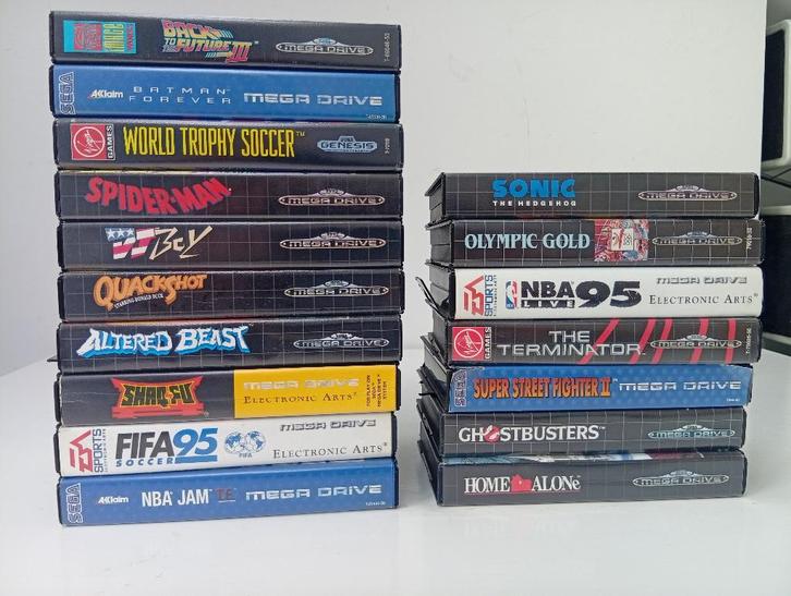 Sega megadrive game lot 17 stuks, Consoles de jeu & Jeux vidéo, Jeux | Sega, Utilisé, Mega Drive, Autres genres, Enlèvement