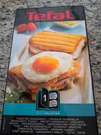 Tefal snack collection croques platen, Ophalen of Verzenden, Zo goed als nieuw