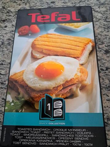 Tefal snack collection croques platen beschikbaar voor biedingen