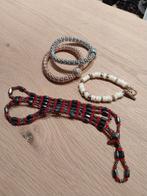4 armbanden, Ophalen of Verzenden, Zo goed als nieuw